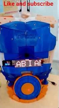 #Humanoid robot using Arduino..