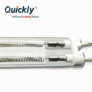 [Hot Item] Double Quartz Tube Heating Infrared Lamp for Conveyor Dryer