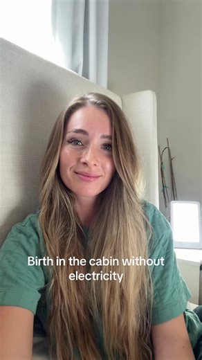 Natural Birth Inside a Cabin Without Electricity