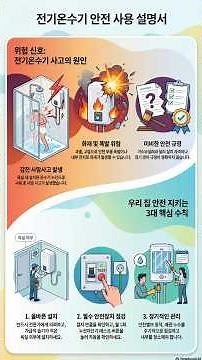 전기 온수기 숨겨진 위험 #전기온수기 #감전사고 #가정안전 #샤워안전 #누전차단기 #안전밸브 #전기안전 #전기온수기점검 #생활꿀팁 #안전주의보 #전기온수기위험 #폭발사고예방