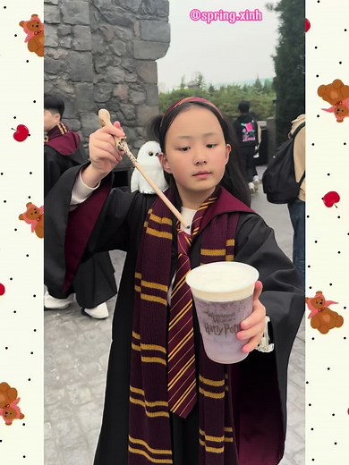 Nhìn mê quá chèn ơi 🥰 #douyin #learnontiktok #beauty #phukien #docho #harrypotter #hedwig #harrypottertheme #toys