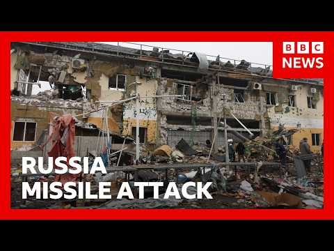 Russia launches ballistic missile attack on Ukraine | BBC News