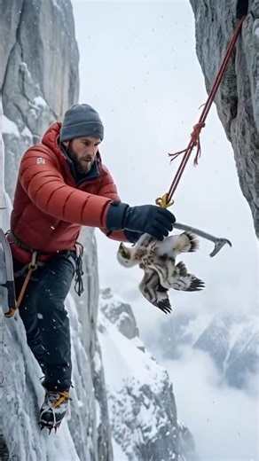 This Eagle Blocked His Path For A Reason... 🦅🥺