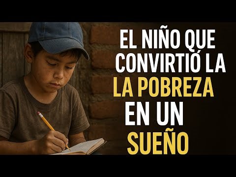 El niño que convirtió la pobreza en un sueño ✏️🌟 | Historia inspiradora real 🤴