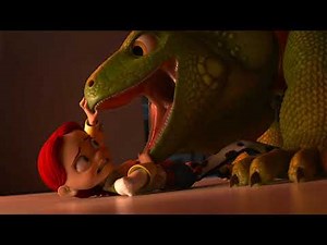 Toy story of terror iguana vomit scene