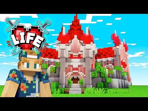 My Queen Of Hearts Castle Reveal!! | Minecraft X Life #31