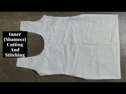 Inner Shameez Cutting And Stitching | Very Easy Method