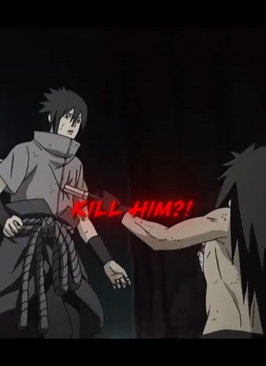 Madara Uchiha vs Sasuke Showdown in Naruto Shippuden