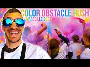LA COURSE D'OBSTACLES LA PLUS FUN !!! COLOR OBSTACLE RUSH MARSEILLE 2022