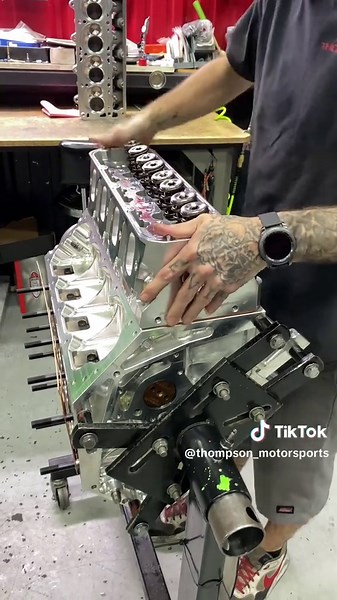 Frankenstein F710 Head Dropping on Billet Aluminum Noonan Block