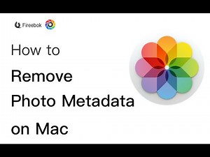 How to remove all photo metadata on Mac?