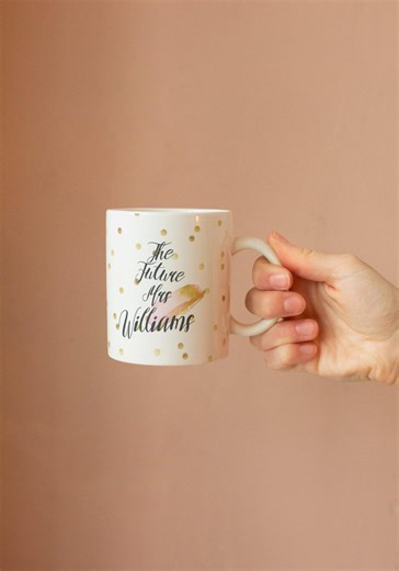 Future MRS, Valentines Day Mug, Gift for Fiancee, Bride, Bridal Shower Personalised Mug, Engagement, Hen Party, Bride-to-be - Etsy
