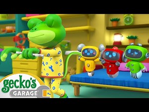 Wake Up Gecko! Sleepwalking Silliness | Gecko's Garage | Trucks For Children | Cartoons For Kids