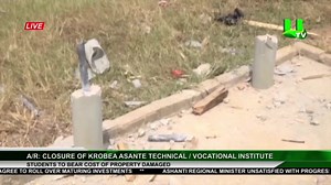 Students of Krobea Asante Technical Vocational Institute to bear cost of property damaged #UTVNews | UTV Ghana