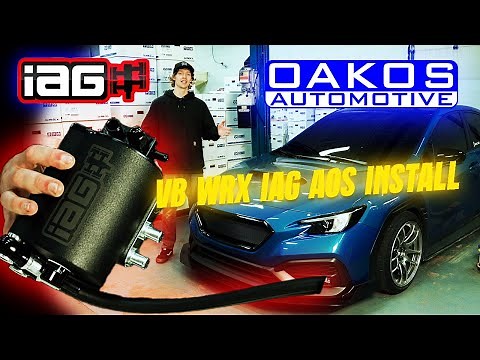 IAG V3 AOS Install on a BRAND NEW Subaru WRX!! IN DEPTH!!
