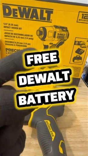 17 DEWALT Deals Coming with FREE Battery! #tooldeals