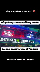 Scam Alert 🚨 Ping pong show is biggest scam in thailand . . . @travelinstavlogs ✅✅✅ . . . #pingpong #pingpongclub #pingpongshow #phuket #phuket🇹🇭 #phuketthailand #thailand #thailand🇹🇭 #thailandia #walkingstreet #thailandwalkingstreet #phuketwalkingstreet #banglawalkingstreet #scamalert #thailandscam | Nomad Mikey
