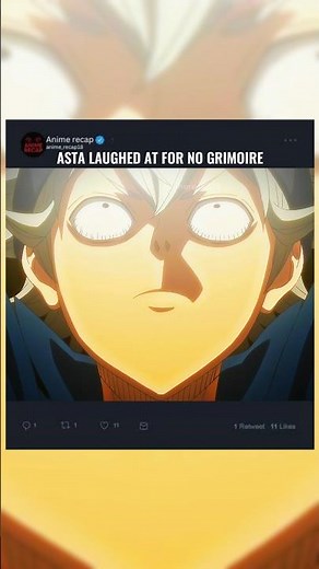 The Day Asta Was Laughed At | Black Clover | Asta | five clover