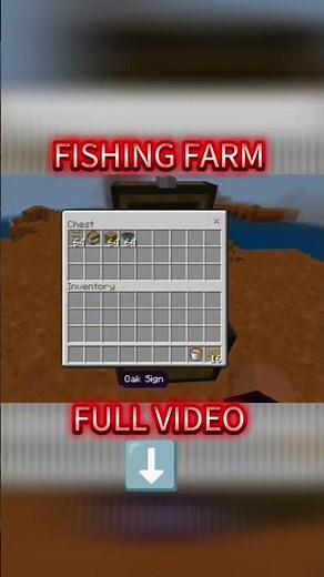 Minecraft Fish Farm 2025 New Working Design#shorts #minecraft