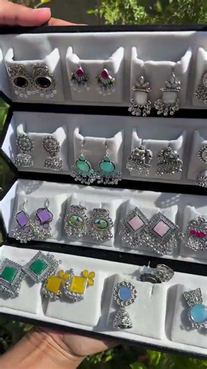 Earring Set Combo 😍✨ | Pack of Stylish Earrings for Girls #shorts #short #shortvideo #trending #yt