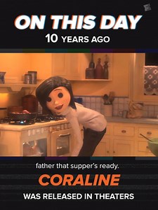 143K views · 2.2K reactions | 10 years ago, buttons as eyes became a thing... in Coraline. | MOVIECLIPS | Facebook