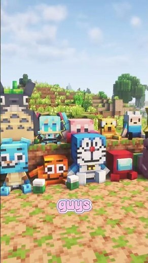 ✨cutest minecraft mods you NEED!💞mod #32:Nenu’s pop plushies #javaminecraft #moddedminecraft #forge
