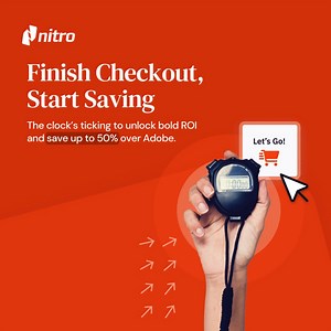35 reactions | There's still time: switch to Nitro to lock in better pricing, bigger tools, and bolder ROI. Your cart awaits, right this way ➡️ | Nitro | Facebook