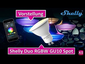 Shelly Duo RGBW GU10 Spot Funktion / Eigenschaften / Helligkeit / Farben / Grösse