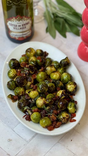 Crispy Roasted Parmesan Brussels Sprouts Recipe