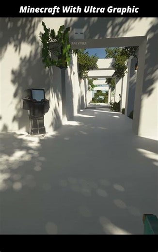 Minecraft With Ultra Graphic #minecraft #minecraftrealistic #cinematicminecraft