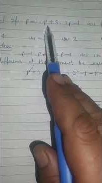 if p-1,p+3,3p-1 are in AP then p is equal to: