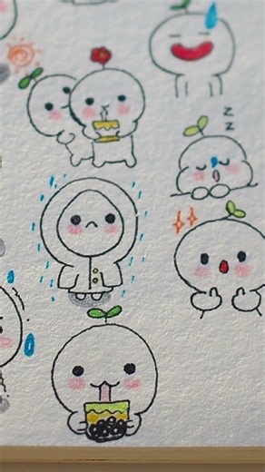 👍🏾Easy to draw #let's draw #cute #drawing #art