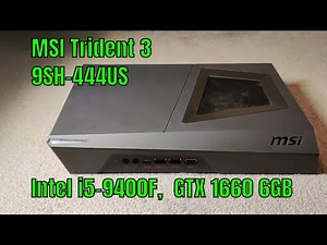 MSI Trident 3 9SH-444US, Tear down.