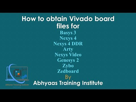 Install Vivado board files for Basys 3, Nexys 4, Arty, Genesys 2, Zybo, and Zedboard