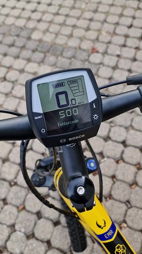 Bosch E-Bike Fehlercode 500 Lösung | Trick für unterwegs
