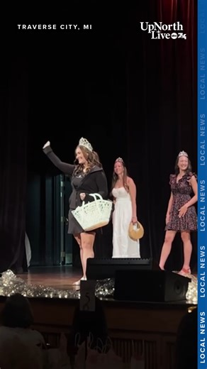 15K views · 86 reactions | Today the 99th Annual National Cherry Festival offered a stylish treat for attendees with the Royal Fashion Show and Cherry Luncheon. The fashion show was held at the City Opera House and the National Cherry Queen, and her court were special guests on the runway, which is all for a good cause. The stylish afternoon supports the Queen's Scholarship Program. | UpNorthLive | Facebook