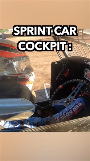 13K views · 494 reactions | What a sprint car cockpit looks like at full speed.... | Tanner Holmes | Facebook