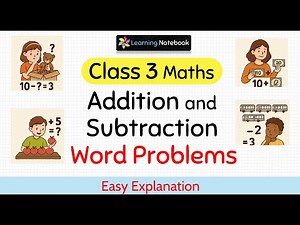 Class 3 Addition and Subtraction Word Problems