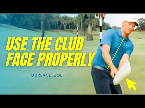 GOLF TIP | How To USE THE CLUB FACE Properly