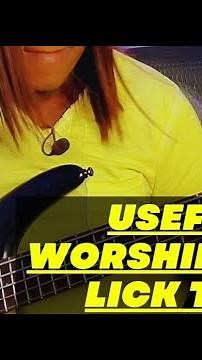 Learn this bass lick to your 6 chord