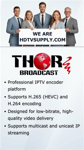 Thor Broadcast MaximusH265Pro 20 X Zoom Full HD 3G SDI HDMI Box Camera
