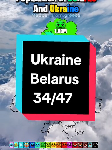 why this video gets muted 😭🙏 please don't get muted and I hope y'all have a great day 🙏❤️ #belarus #🇧🇾 #ukraine #🇺🇦 #map #mapper #mapper_from_greece
