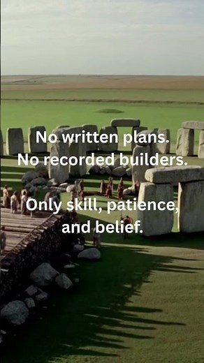 THE BUILDING OF STONEHENGE #ancienthistory