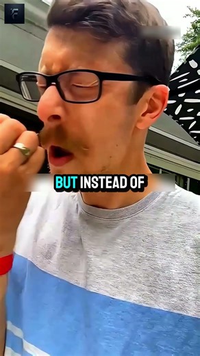 That guy experienced something terrifying