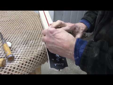 Building an Archtop Guitar, part 7: Neck Extension and Peghead