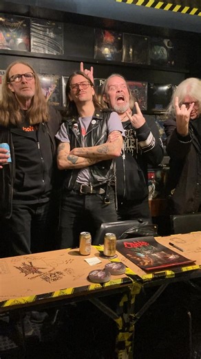 Cadaver 2025 at Sound Pollution, Stockholm, signing session🔥🔥🔥 | Cadaver