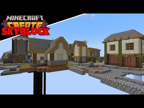 introducing the Schematic Cannon, maybe even A Zinc farm in Minecraft Create Skyblock?