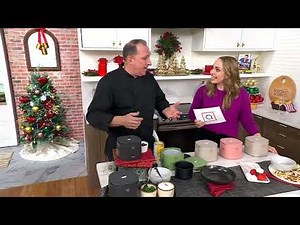 GreenLife 20-oz Heated Lunch Box with Silicone Utensils on QVC