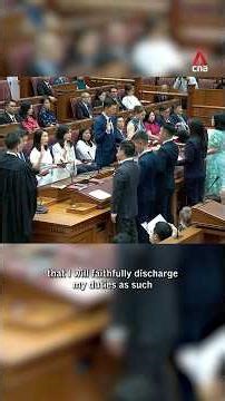 Newly elected MPs, NCMPs sworn into Singapore Parliament