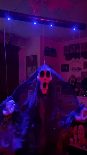 Gemmy 2005 animated Floating Ghost (Grim Reaper)